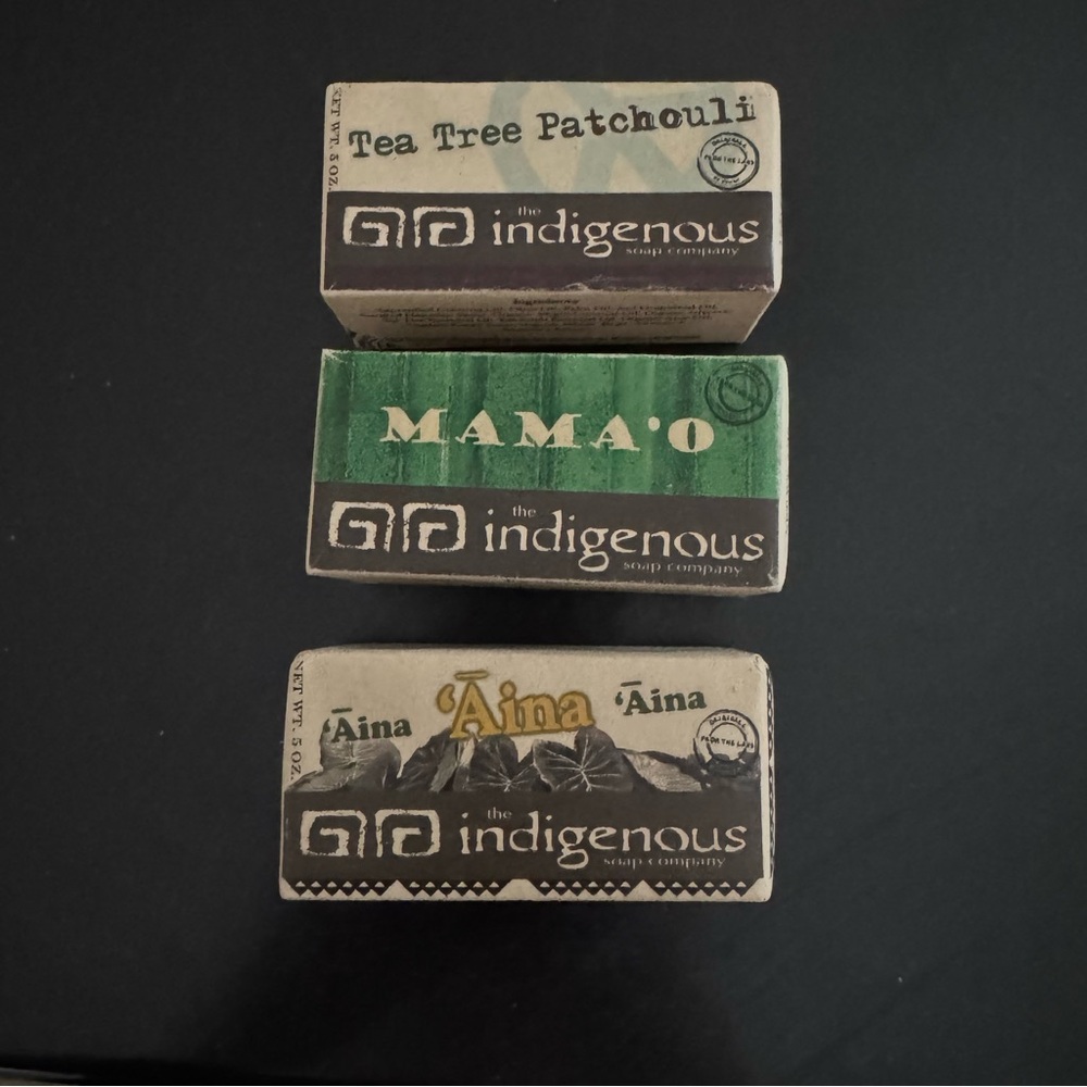 Indigenous Natural Soap Trio - Earthy Tones